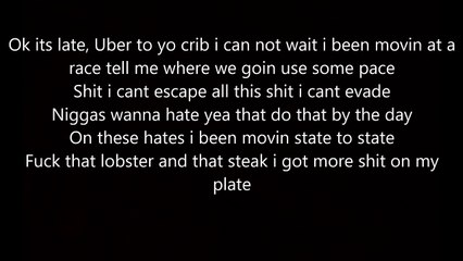 Madeintyo Uber Everywhere (Travis Scott Remix) Lyric video