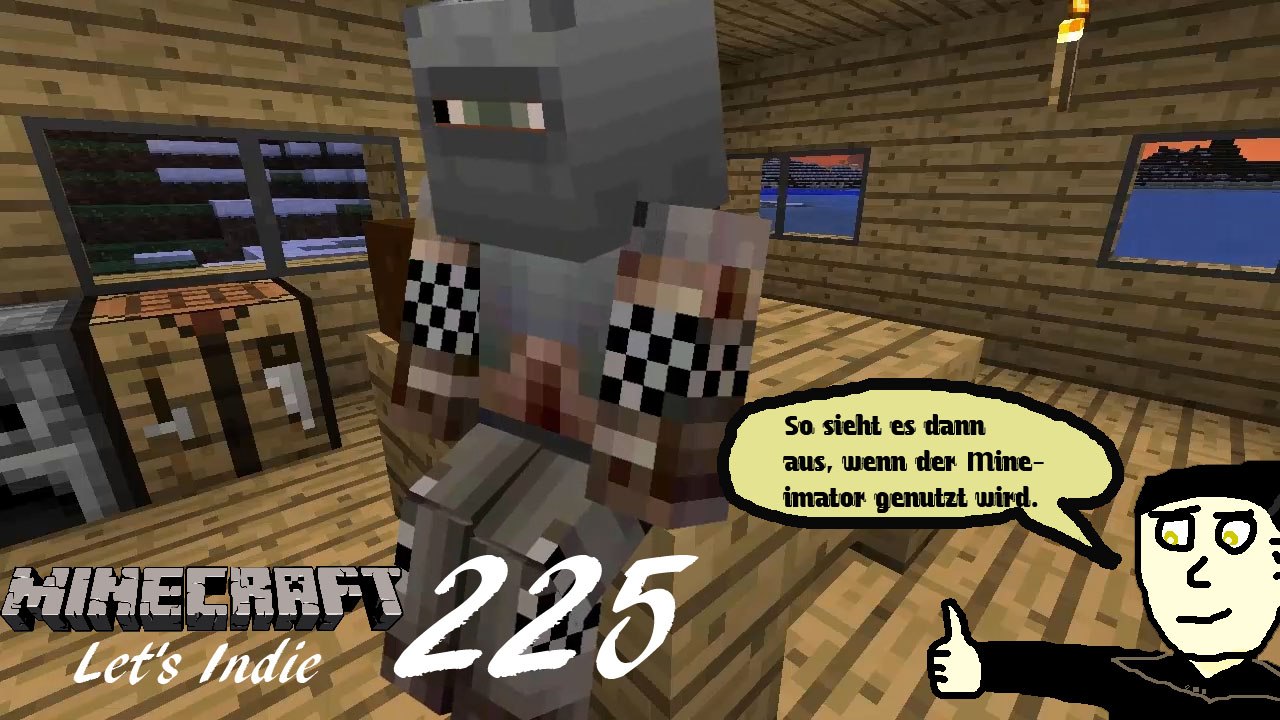 Minecraft Let's Indie 225: Über Mine-imator und anderes Zeug