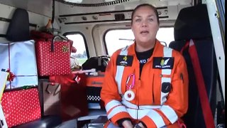 Paramedic talks about The Air Ambulance Service