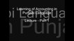 Learning of Accounting in Punjabi - Lecture Part - 1