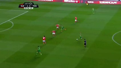 Nathan Junior Goal HD - Benfica 4-1 Tondela - 14-03-2016