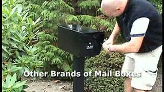 Mailboxixchange offers the Locking Mailboss Mailbox