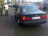 Iwan&BMW E34 525 ;) Przerwa Palenie Gumy  Samochodówka Koszalin