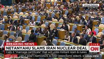 Israeli PM Benjamin Netanyahu Holds 45 Second Silence in U.N. Speech | The Blaze