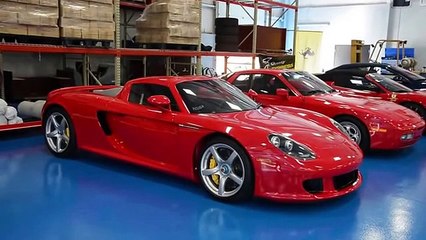 porsche carrera GT son puissant