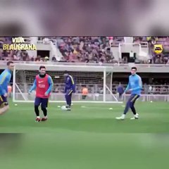 Lionel Messi humilló a Mascherano con este caño FC Barcelona 2016