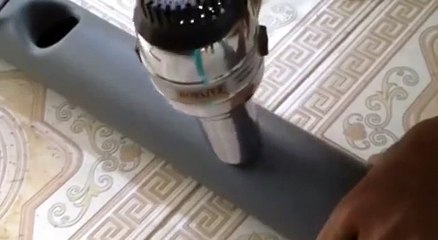 Cara cepat melubangi paralon PVC Hidroponik