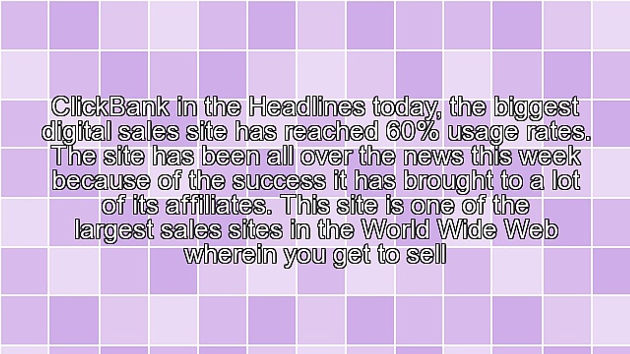 ClickBank: On Top Of The Line