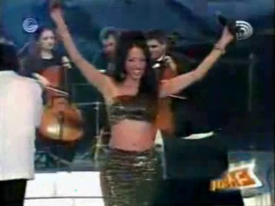 Dana International with Offer Nissim - Sa’ida Sultana (Live, Israeli TV) (1996)
