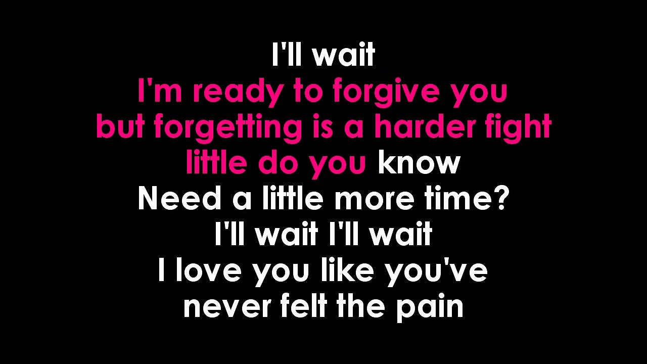 Little Do You Know Lyrics Karaoke