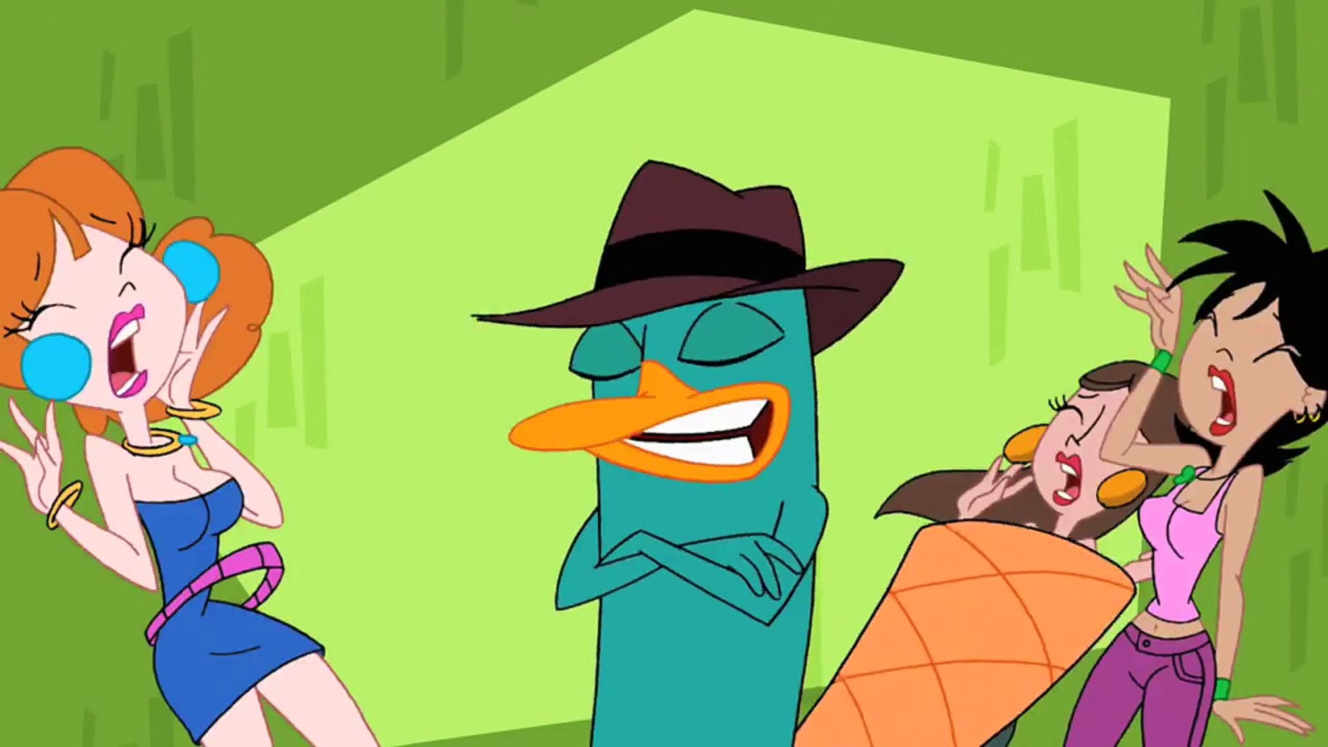 Perry's Theme Song Music Video Phineas and Ferb Disney XD 7517992804