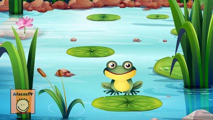 4 Küçük Kurbağa Şarkısı Bir Arada