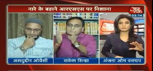 RSS extremist branding Owaisi a Pakistani Agent