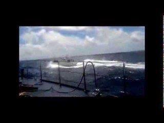 Raw footage of the incident between the PCG & Taiwanese fishermen