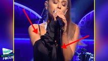 Ariana Grande Suffers Wardrobe Malfunction On ‘SNL’