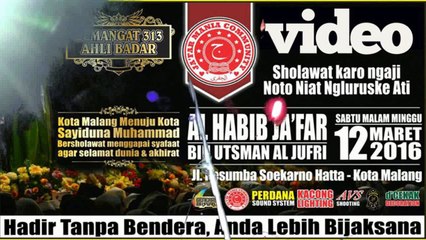 12/3/16.Hari Merdeka by majelis shalawat jakfar mania di Sukarno hatta malang