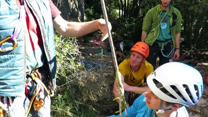 17 - Deblocage victime sur rappel par le haut