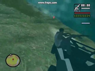 GTA San Andreas Bigfoot + UFO
