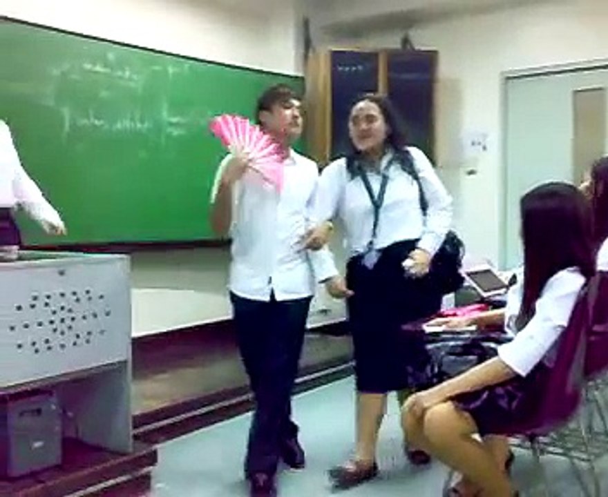 Cuz I'm a girl, trapped in a man's body! :))))