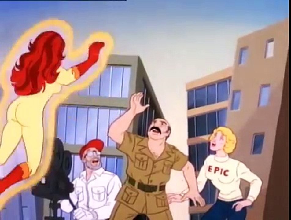 Homem Aranha e seus incríveis amigos, Homem Aranha em Hollywood, Flama, Homem de gelo, Hul