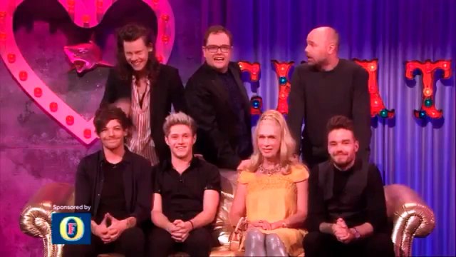 One Direction Alan Carr Chatty Man and Harry BBC Music Awards in Birmingham