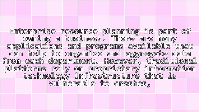 How ERP Cloud Accounting Software Can Benefit A Company