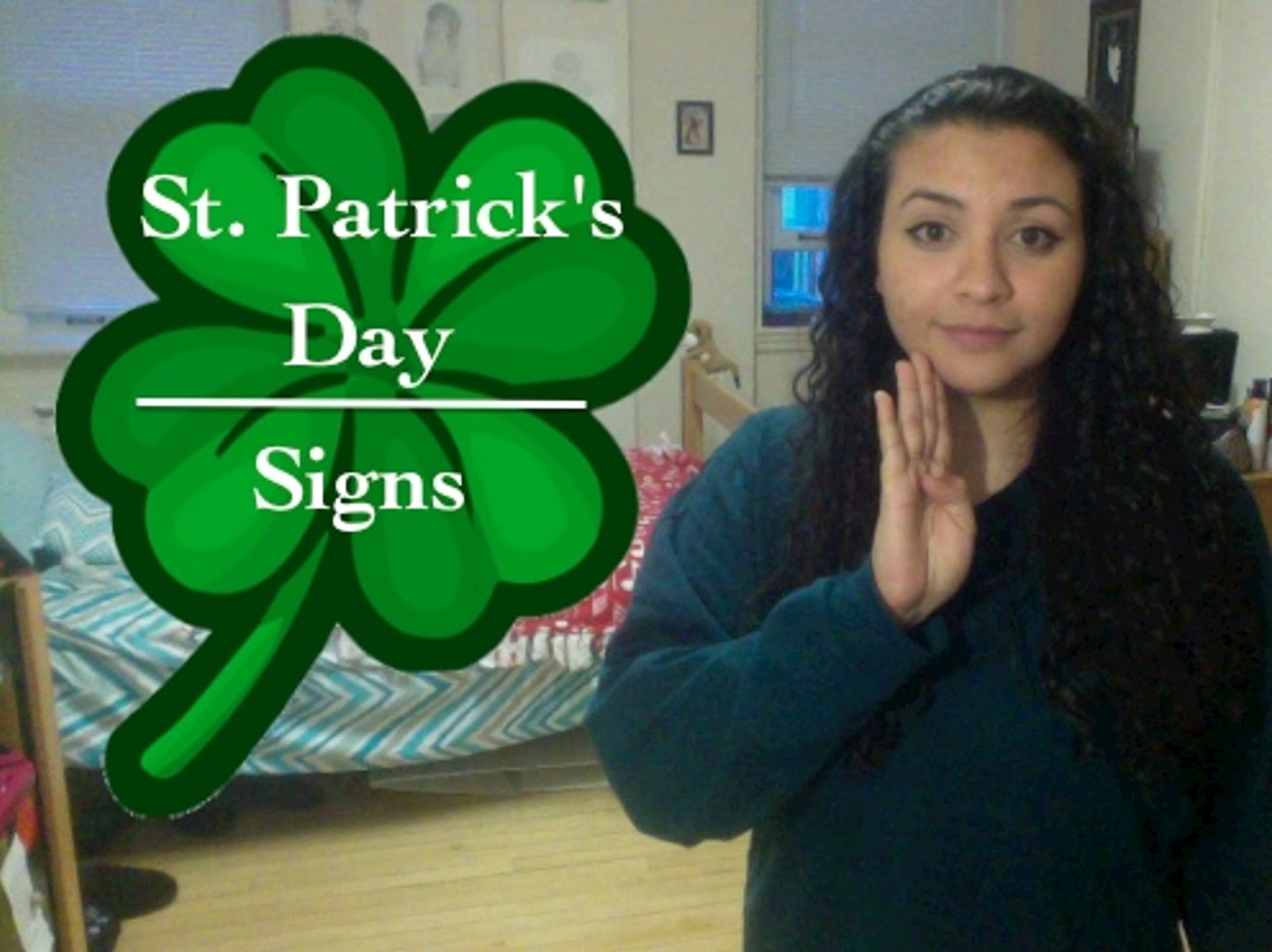 St. Patrick's Day Signs (ASL)