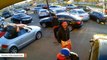 Houston Authorities Release Chilling Footage Of Car Lot Armed Robbery