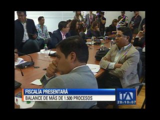 La Fiscalía presentará balance de 1.500 procesos