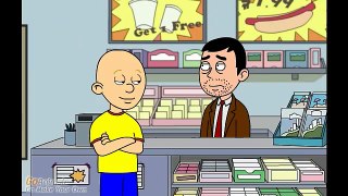 Caillou Misbehaves at Ice Cream Store