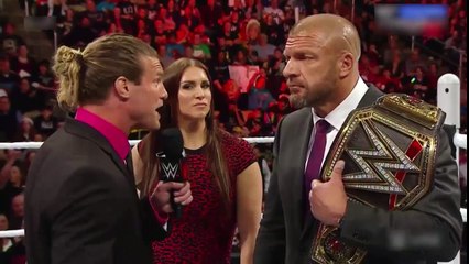 Stephanie Mcmahon Slaps Dolph Ziggler