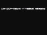 Download AutoCAD 2006 Tutorial - Second Level: 3D Modeling PDF Free