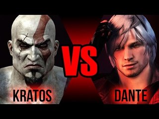 KRATOS VS DANTE | BATALHA MORTAL | Ei Nerd