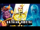 THANOS VS SUPERMAN PRIME VS DR. MANHATTAN | BATALHA MORTAL  | Ei Nerd