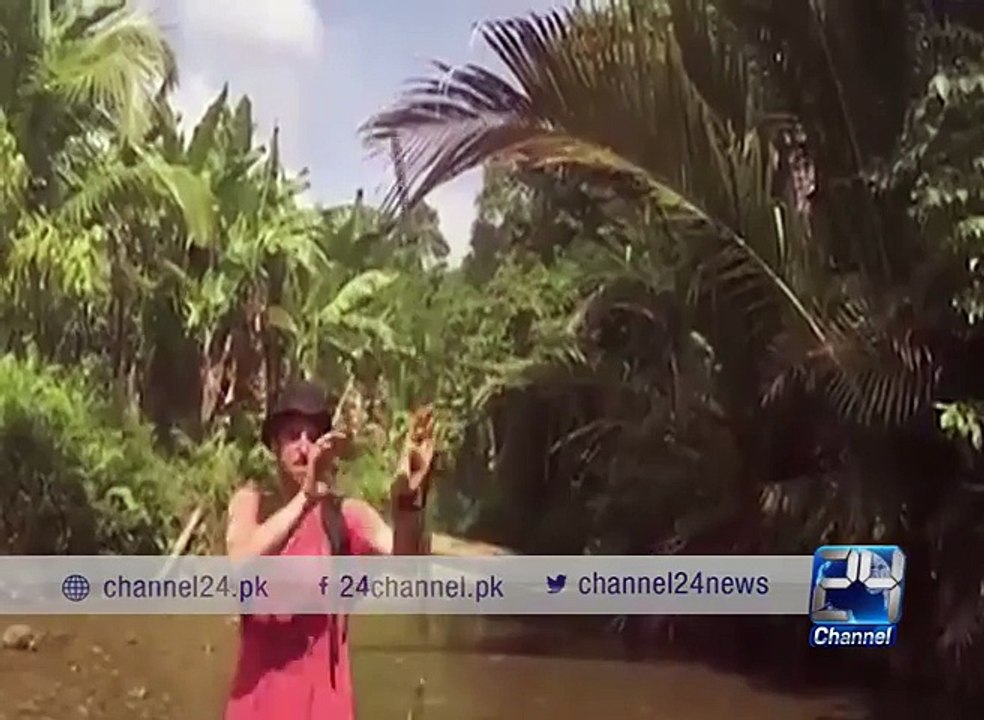 Young man Takes Selfies in every Country of the World