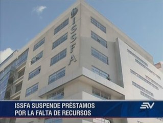 El Issfa suspende entrega de préstamos
