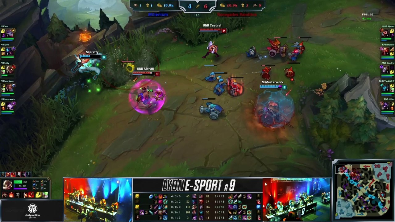 Lyon e-sport #9 - Millenium vs Renegades Banditos par DFG & Imsofresh (Game 2)