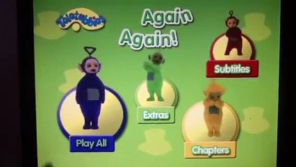 Teletubbies Again Again DVD Menu Walkthrough (UK version)