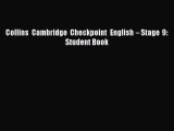 Read Collins Cambridge Checkpoint English – Stage 9: Student Book Ebook Free