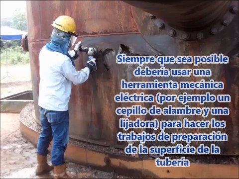 (S) Reparación de tuberías compuestas utilizando sistema de reparación del sello Wrap PLUS corrosión