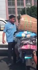 Viral video shows police slapping a motorcycle driver