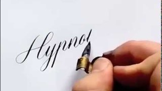 Tunning & Effortless Calligraphy