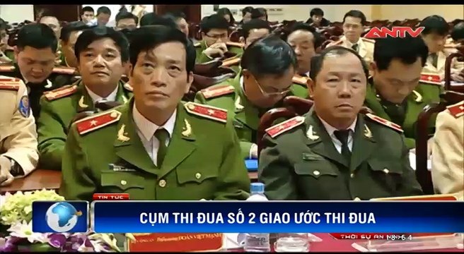 Cụm thi đua số 2 ký giao ước thi đua