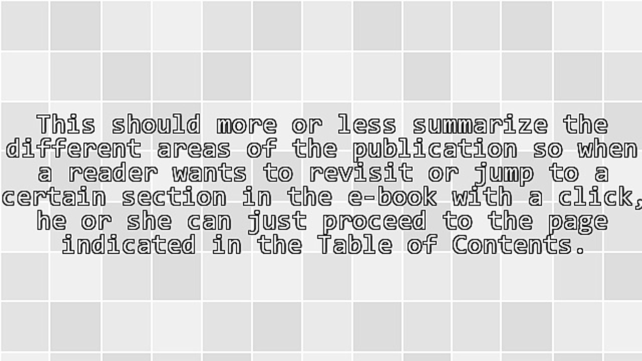 Viral E-Book Components