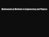 Download Mathematical Methods in Engineering and Physics PDF Free