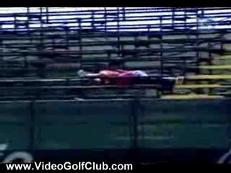 Beautiful Natalie Gulbis Hits a Fan with