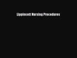 Download Lippincott Nursing Procedures [PDF] Full Ebook