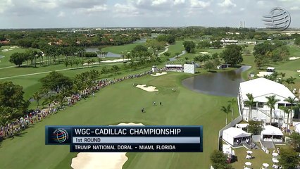 Highlights | Scott Piercy shoots 66, shares lead at the Cadillac Championship