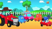 Little Red Car Rhymes Little Red Car In The Scary Wood | Scary Nursery Rhymes | Childrens