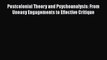 [Download] Postcolonial Theory and Psychoanalysis: From Uneasy Engagements to Effective Critique